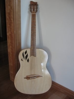 ISIS - NZ Native Koru Series Guitar No:66 - Click to view all images in the photo album No Image