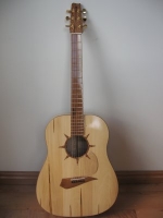 Dreadnought - Koru Series 100% Native New Zealand Wood - No. 74 - Click to view all images in the photo album No Image