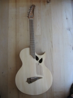 Jumbo 2 Cutaway - Koru Series 100% New Zealand native wood - No. 117 - Click to view all images in the photo album No Image